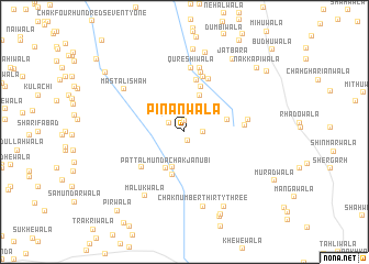 map of Pinanwāla