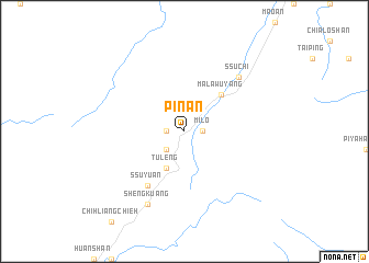 map of P\