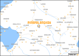 map of Pinapalangkow
