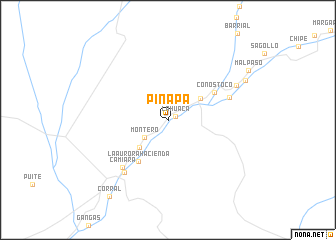 map of Piñapa