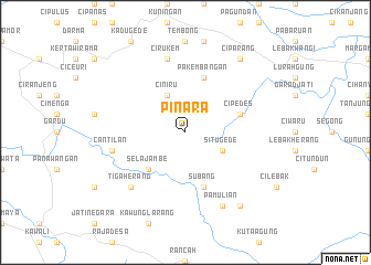 map of Pinara