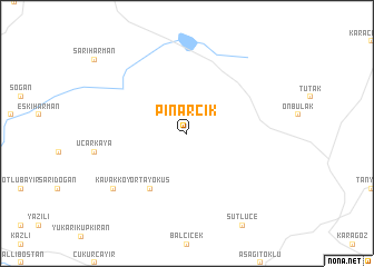 map of Pınarcık