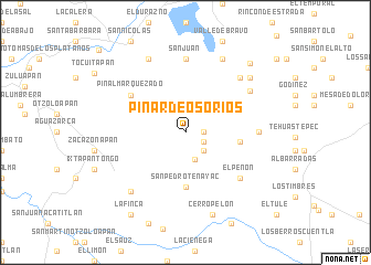 map of Pinar de Osorios