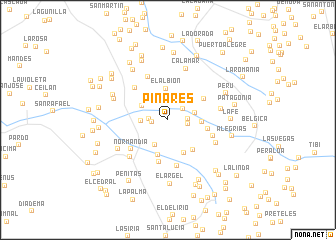 map of Pinares
