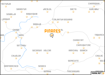 map of Pinares