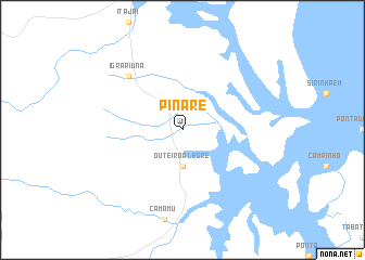 map of Pinaré