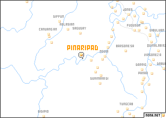 map of Pinaripad