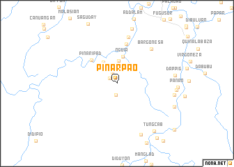 map of Pinarpao