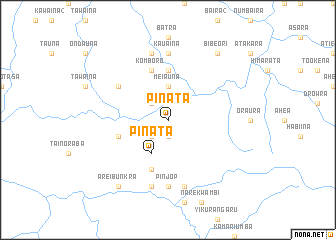 map of Pinata