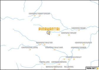 map of Pinawantai