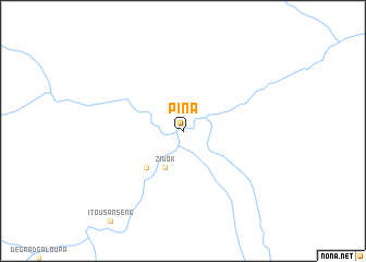 map of Pina