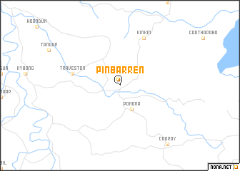 map of Pinbarren