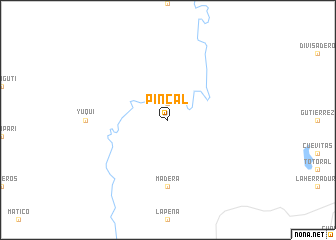 map of Pincal
