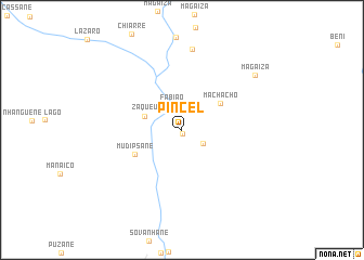 map of Pincel
