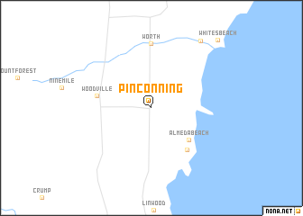 map of Pinconning