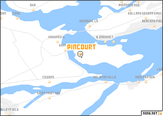 map of Pincourt