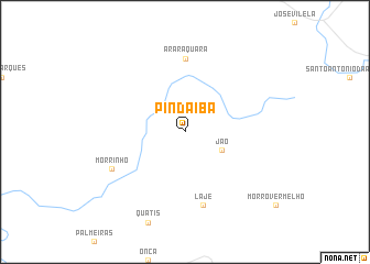 map of Pindaíba