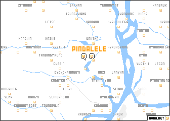 map of Pindale