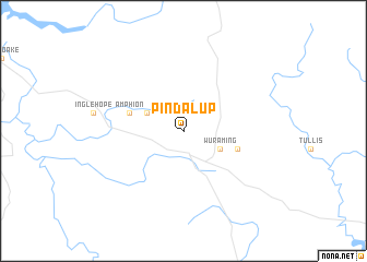 map of Pindalup
