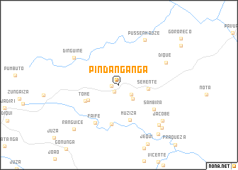 map of Pindanganga