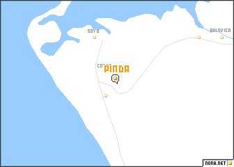 map of Pinda