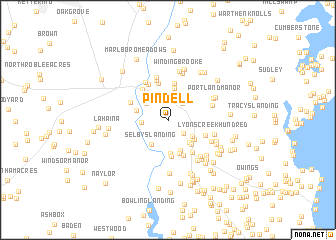 map of Pindell