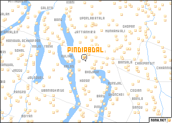 map of Pindi Abdāl