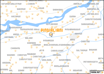 map of Pindi Alīāni