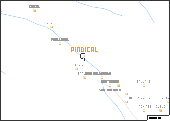 map of Pindical