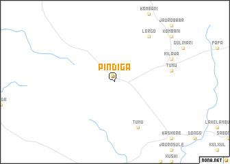 map of Pindiga