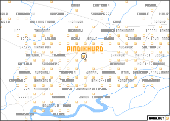 map of Pindi Khurd