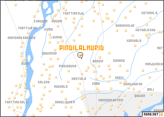 map of Pindi Lāl Murid