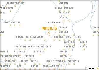 map of Pindilig