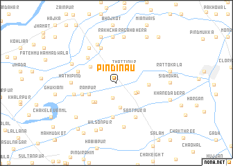 map of Pindi Nau