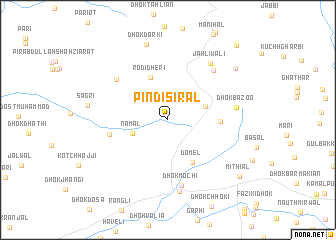 map of Pindi Sirāl