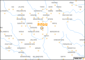 map of Pindiu