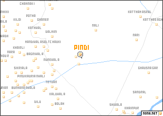 map of Pindi