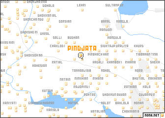 map of Pind Jāta