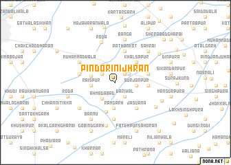 map of Pindori Nijhrān