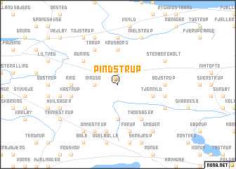 map of Pindstrup