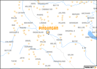 map of Pindungan