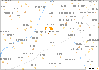 map of Pind