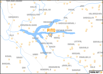 map of Pind