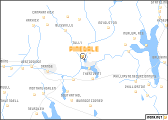 map of Pinedale