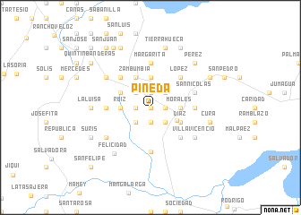 map of Pineda