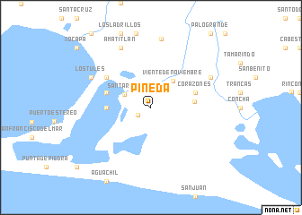 map of Pineda