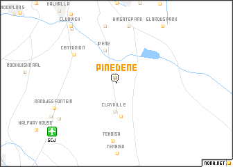map of Pinedene