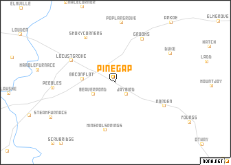 map of Pine Gap