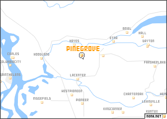 map of Pine Grove