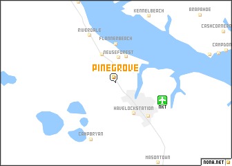 map of Pine Grove
